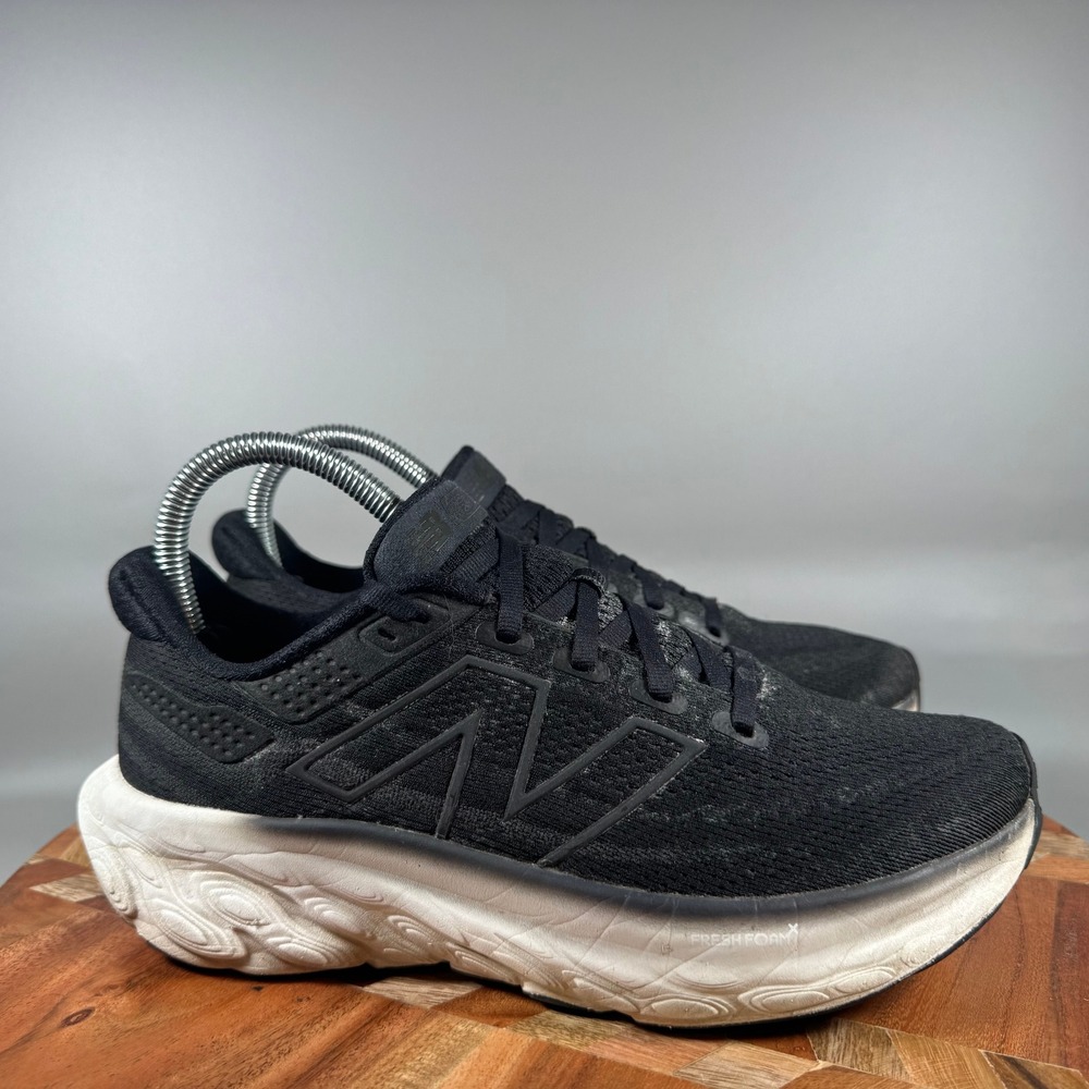 New Balance Womens Fresh Foam X 1080 v13 Black Running Shoes W1080K13 Size 7